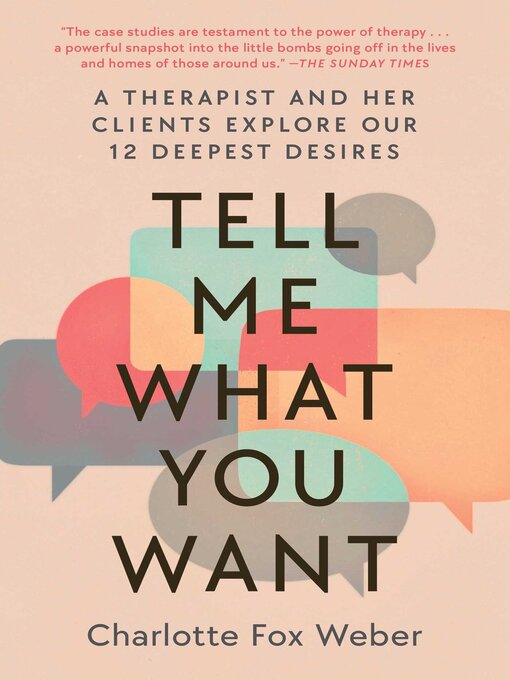 Title details for Tell Me What You Want by Charlotte Fox Weber - Wait list